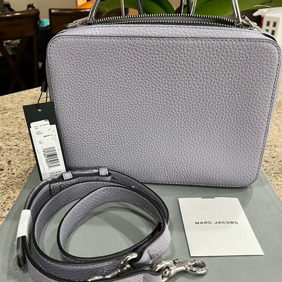 π₯π₯ MARC JACOBS THE BOX BAG/CROSSBODY  (NWT) Retails $425π₯π₯ - Picture 13 of 16